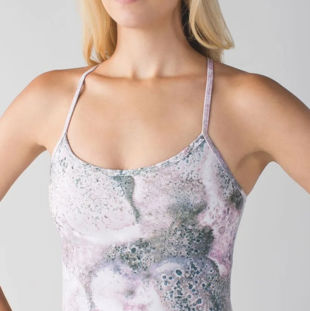 🚫SOLD🚫💜 Lululemon Power Y Tank Sugar Crush Multi 4